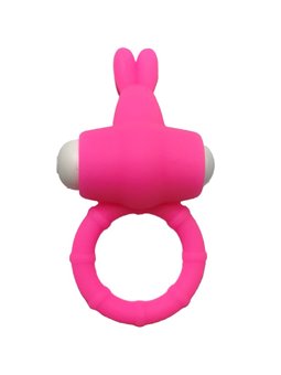 Armony Ms Bunny - Vibrating Silicone Rabbit Phallic Ring Pink