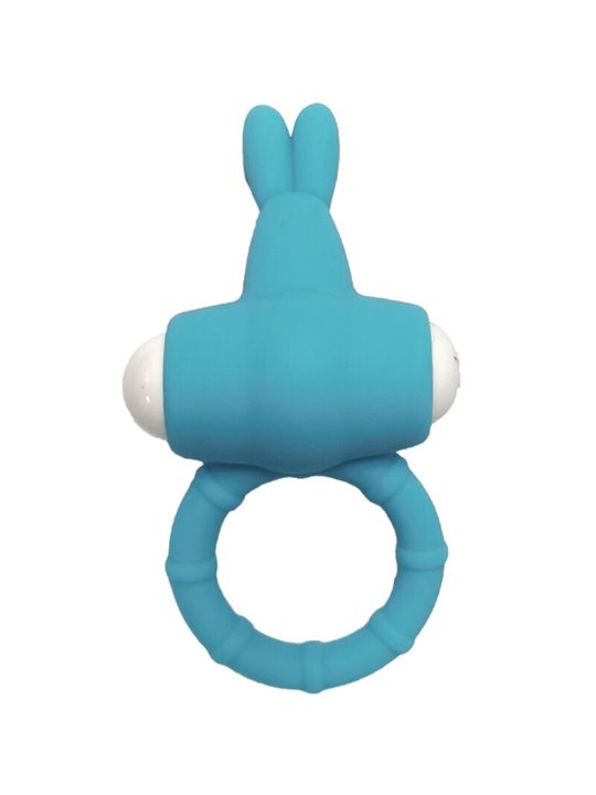 Armony Ms Bunny - Anello Fallico Rabbit Vibrante in Silicone Verde