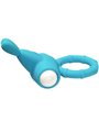Armony Ms Bunny - Vibrating Silicone Rabbit Phallic Ring Green
