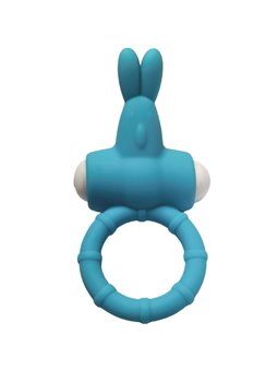 Armony Ms Bunny - Vibrating Silicone Rabbit Phallic Ring Green