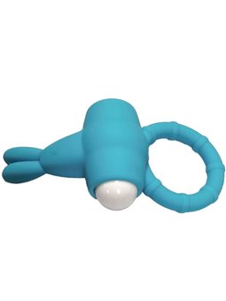 Armony Ms Bunny - Vibrating Silicone Rabbit Phallic Ring Green