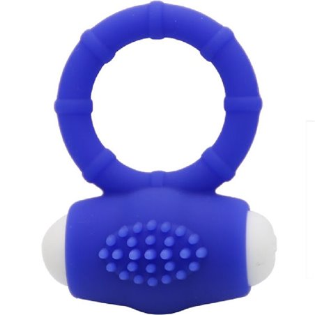 Armony Power O - Vibrating Silicone Phallic Ring Blue