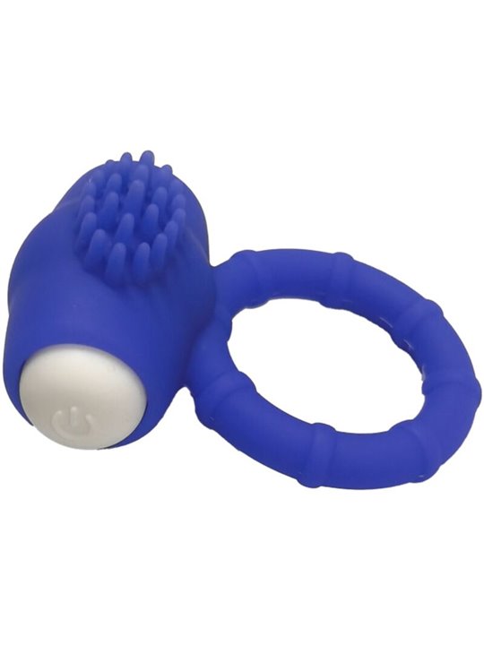 Armony Power O - Vibrating Silicone Phallic Ring Blue