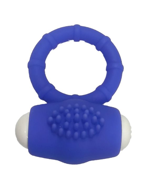 Armony Power O - Vibrating Silicone Phallic Ring Blue