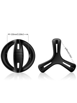 Armony X-Ring - Anello Fallico Multiposizione in Silicone Fluorescente