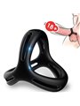 Armony X-Ring - Anello Fallico Multiposizione in Silicone Nero
