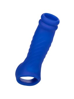 Calexotics Admiral - Guaina Fallica in Silicone Liquido Blu