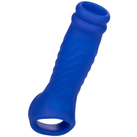 Calexotics Admiral - Guaina Fallica in Silicone Liquido Blu