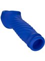 Calexotics Admiral - Guaina Fallica in Silicone Liquido Blu