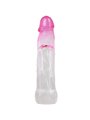 Pretty Love Neron - Guaina Fallica in Silicone Trasparente e Rosa 6 Cm