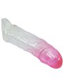 Pretty Love Odes - Guaina Fallica in Silicone Trasparente e Rosa 2 Cm