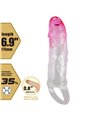 Pretty Love Odes - Guaina Fallica in Silicone Trasparente e Rosa 2 Cm
