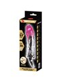Pretty Love Odes - Guaina Fallica in Silicone Trasparente e Rosa 2 Cm