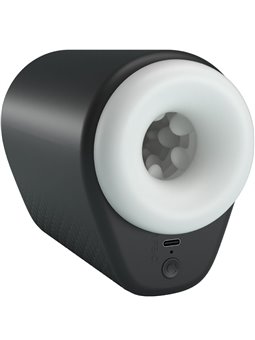 Pretty Love Dj Girl - Masturbatore Uomo Vibrante 5 Impostazioni Nero
