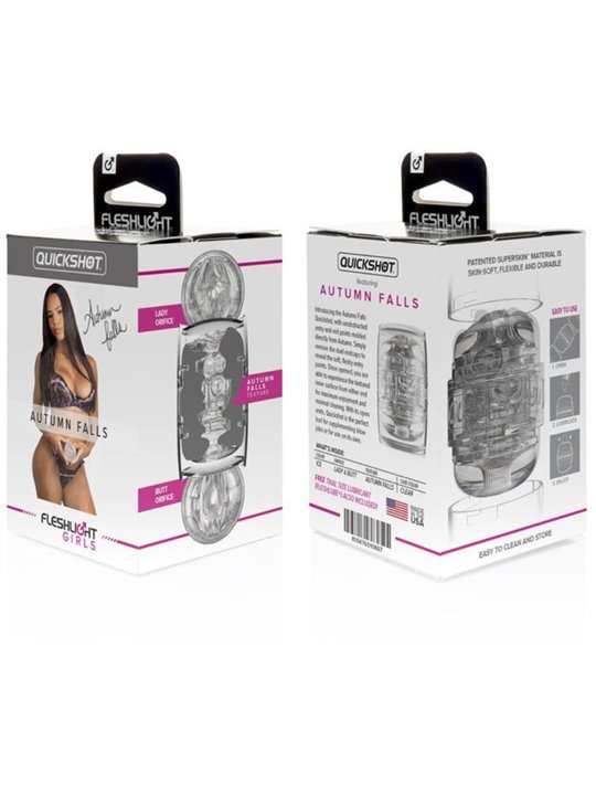 Fleshlight Quickshot - Masturbatore Ano e Vagina di Autumn Falls