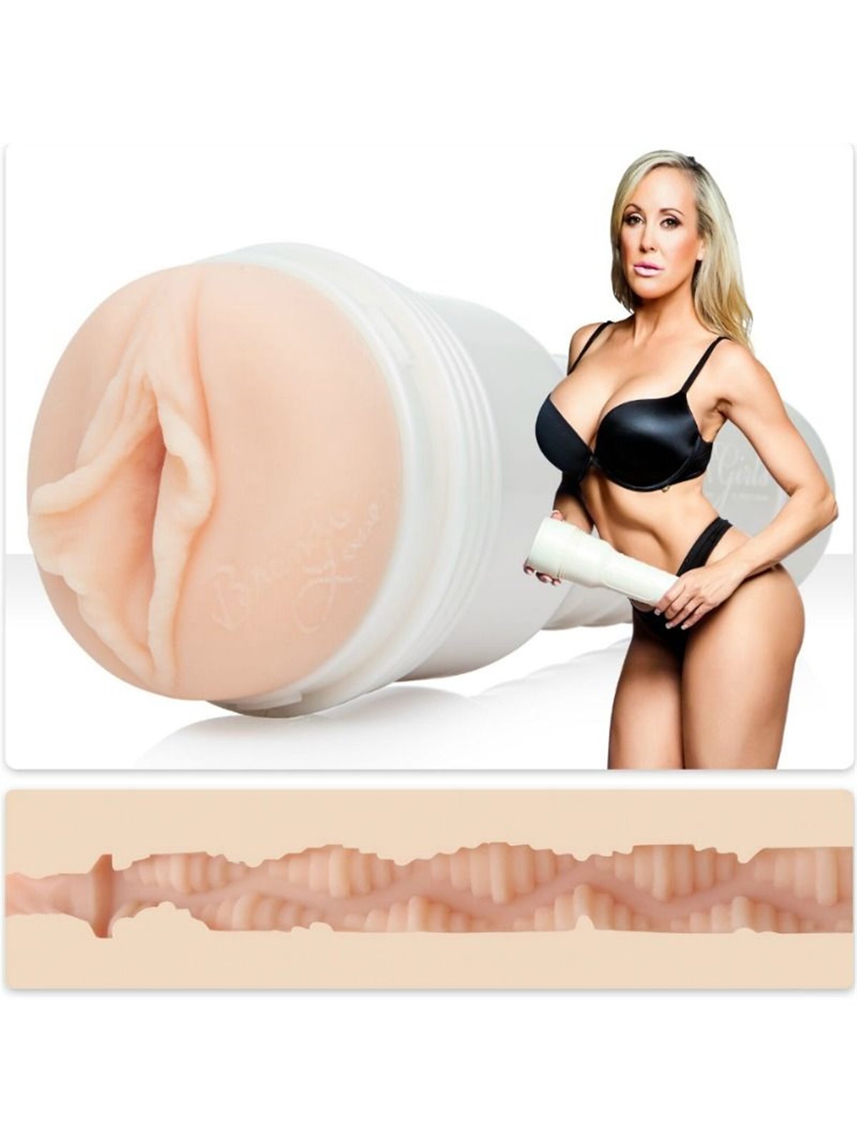 Fleshlight Girls - Brandi Love's Realistic Vagina Male Masturbator