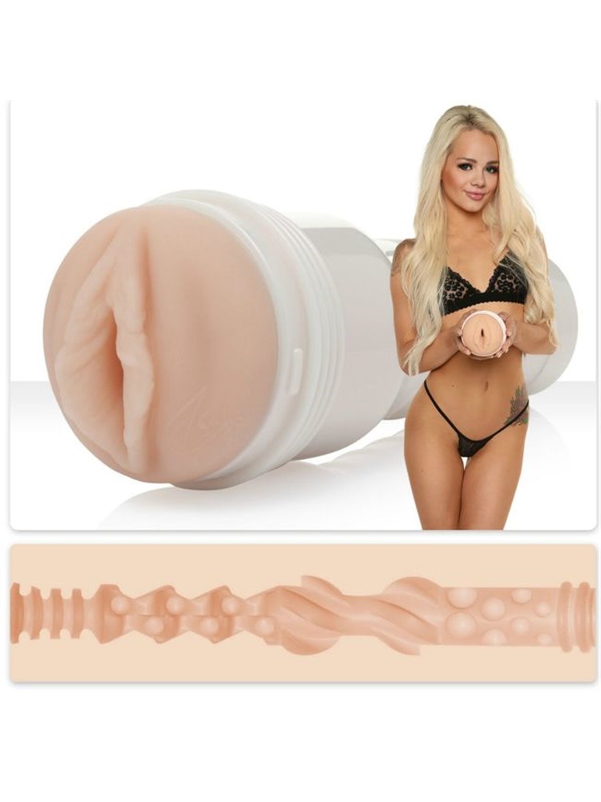 Fleshlight Girls - Elsa Jean Realistic Vagina Male Masturbator