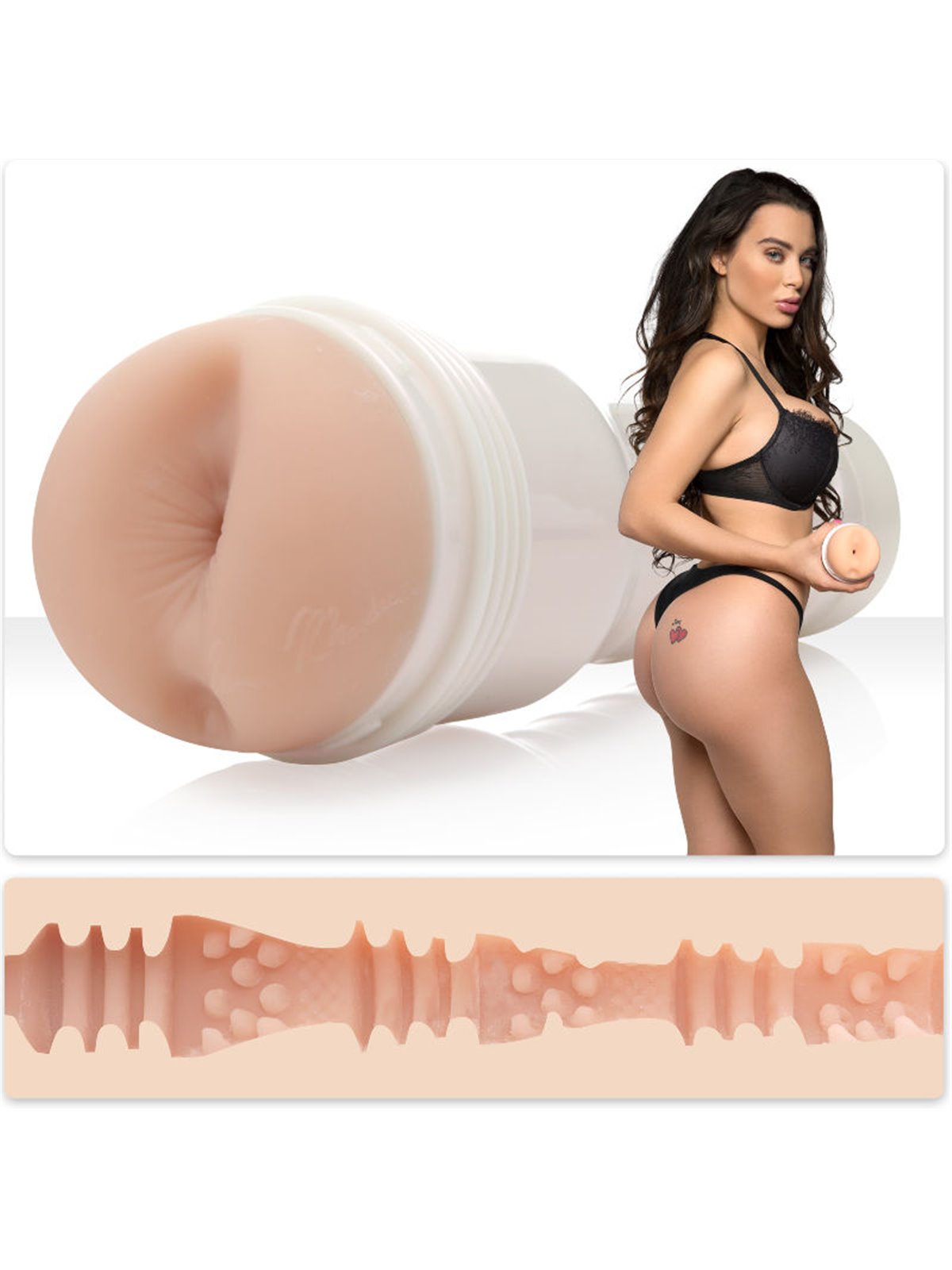 Fleshlight Girls - Masturbatore Uomo Ano Realistico di Lana Rhoades