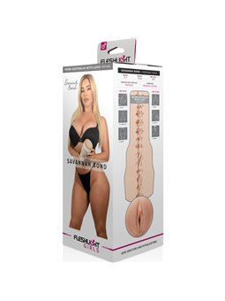 Fleshlight Girls - Male Masturbator Realistic Vagina Savannah Bond