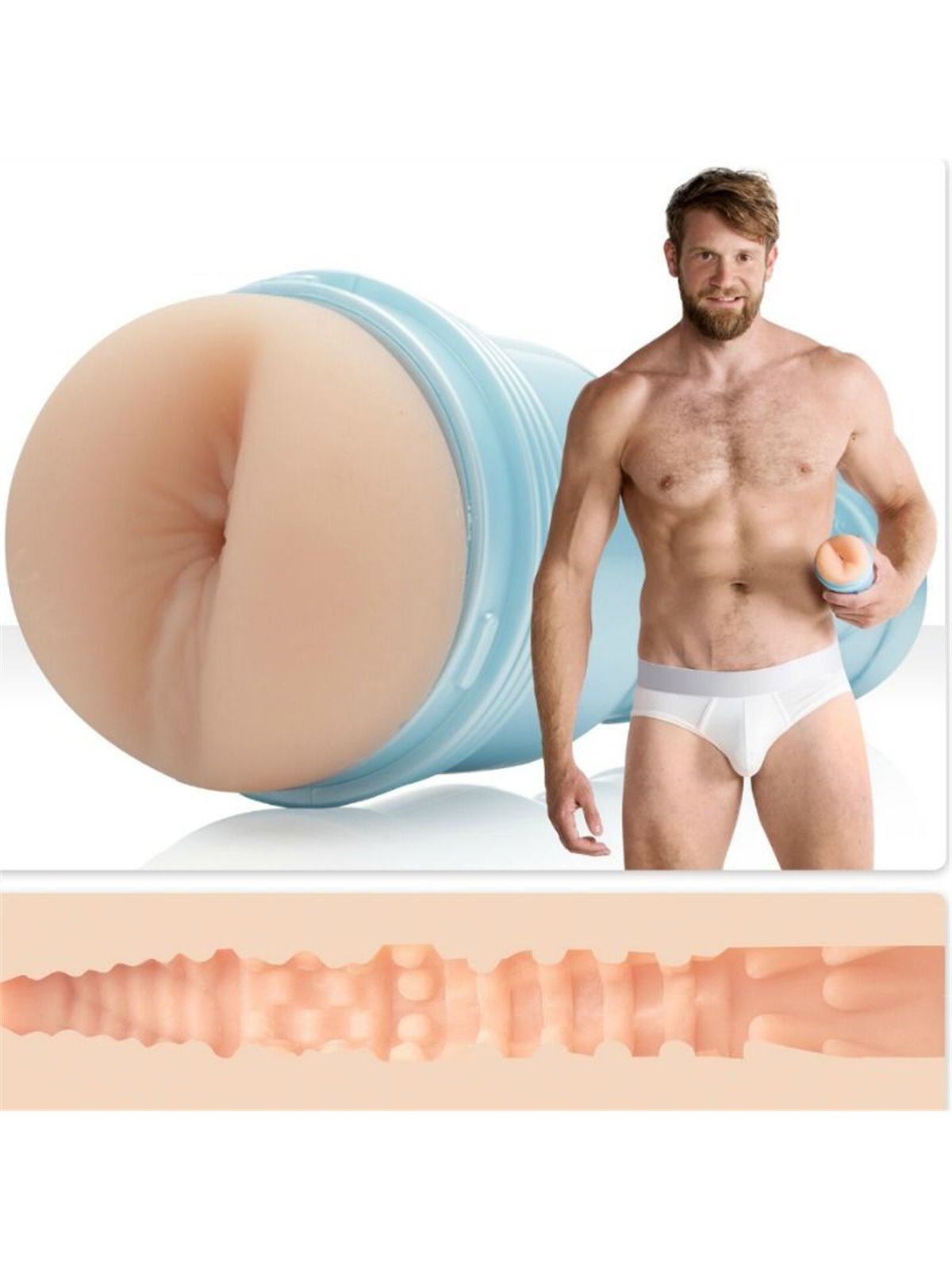 Fleshjack - Colby Keller's Ano Realistic Male Masturbator