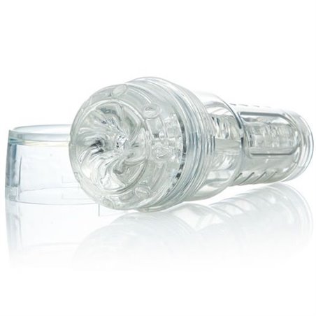 Fleshlight Go Torque - Masturbatore Uomo in Silicone Trasparente