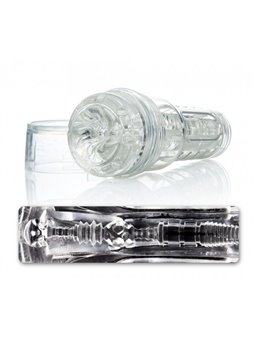 Fleshlight Go Torque - Masturbatore Uomo in Silicone Trasparente