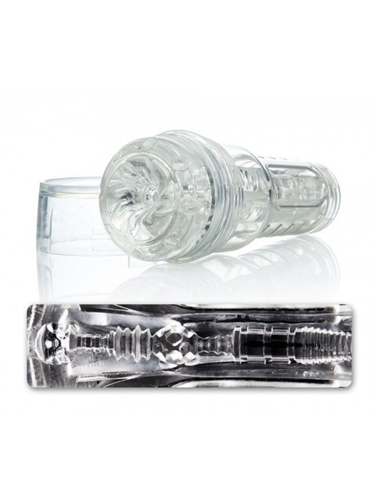 Fleshlight Go Torque - Masturbatore Uomo in Silicone Trasparente