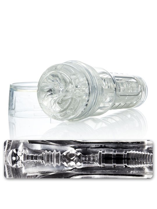 Fleshlight Go Torque - Masturbatore Uomo in Silicone Trasparente