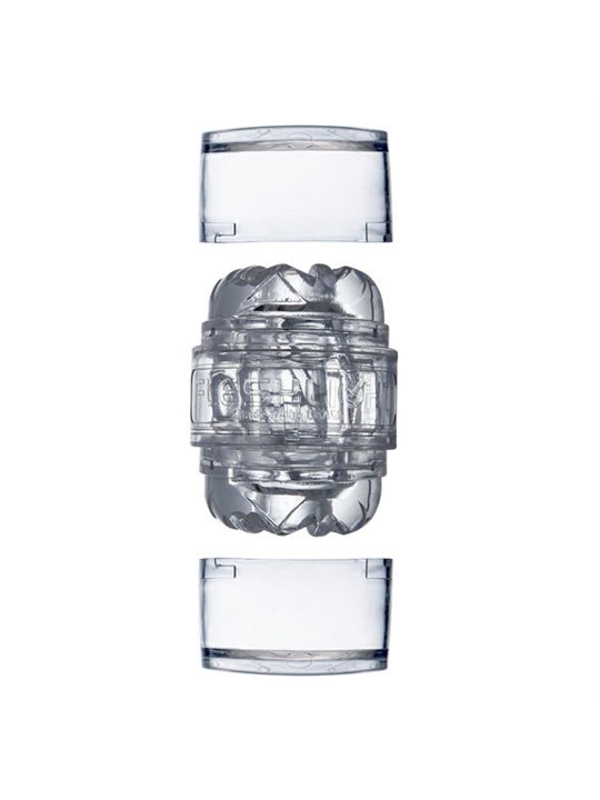 Fleshlight Quickshot Vantage - Masturbatore Uomo in Silicone Trasparente