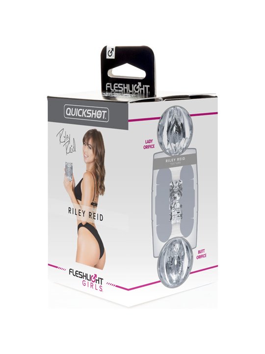 Fleshlight Quickshot - Riley Reid's Ano & Vagina Masturbator