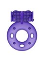 Casual Love Vibrating Ring - Anello Fallico Vibrante Farfalla - Viola