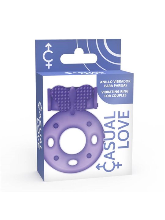 Casual Love Ring Love Purple