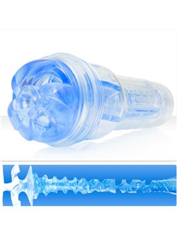 Fleshlight Turbo Thrust - Blue Silicone Male Masturbator