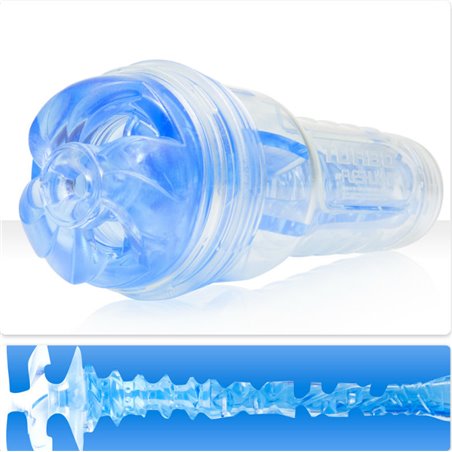 Fleshlight Turbo Thrust - Blue Silicone Male Masturbator