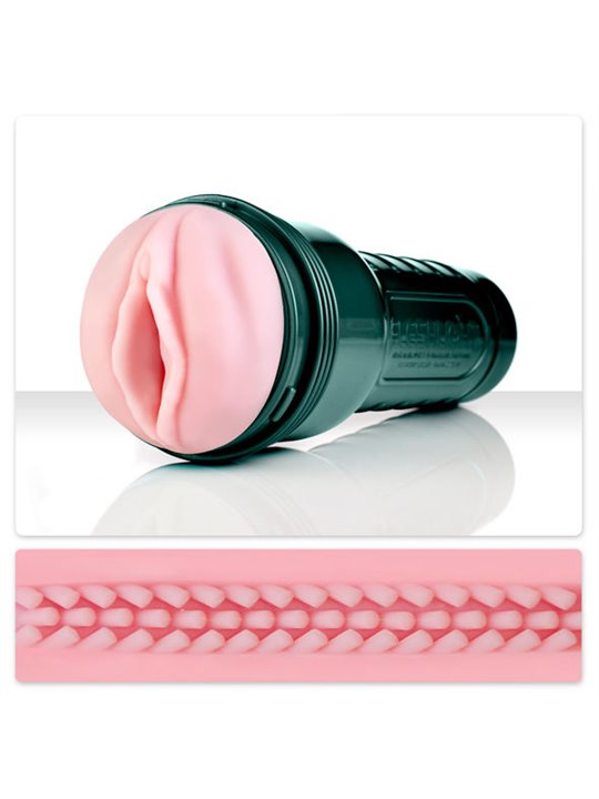 Fleshlight Vibro - Masturbatore Uomo Vagina Realistica in Silicone