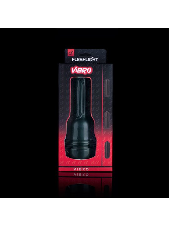 Fleshlight Vibro - Masturbatore Uomo Vagina Realistica in Silicone