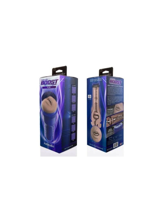 Fleshlight Boost Blow - Masturbatore Uomo Bocca Realistica in Silicone