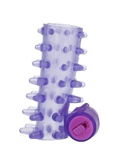 Casual Love Vibrating Sleeve - Guaina Fallica con Vibrazione - Viola