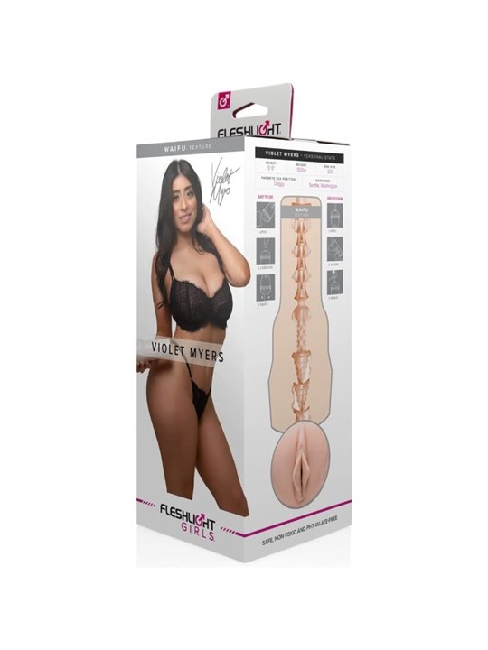 Fleshlight Girls - Masturbatore Uomo Vagina Realistica di Violet Myers