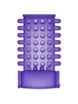 Casual Love Vibrating Sleeve - Guaina Fallica con Vibrazione - Viola