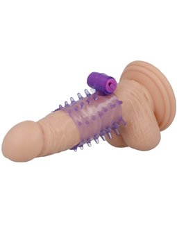 Casual Love Vibrating Sleeve - Guaina Fallica con Vibrazione - Viola