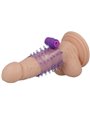Casual Love Vibrating Sleeve - Guaina Fallica con Vibrazione - Viola