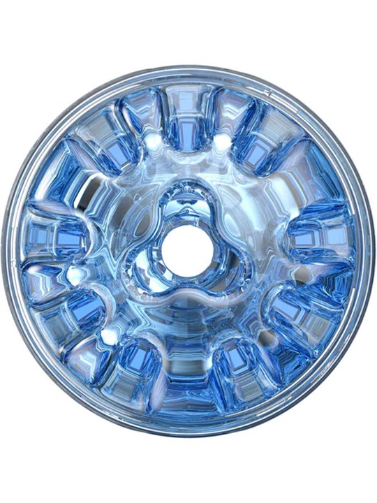 Fleshlight Quickshot Turbo - Masturbatore Uomo in Silicone Blu