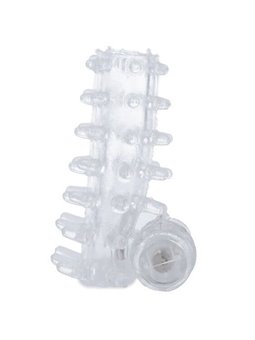 Casual Love Vibrating Sleeve - Guaina Fallica con Vibrazione - Trasparente