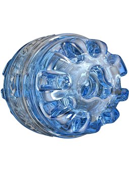 Fleshlight Quickshot Turbo - Masturbatore Uomo in Silicone Blu