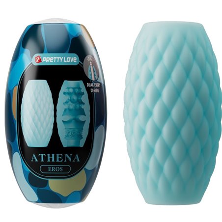 Pretty Love Athena Eros - Masturbatore Uomo in Silicone Azzurro