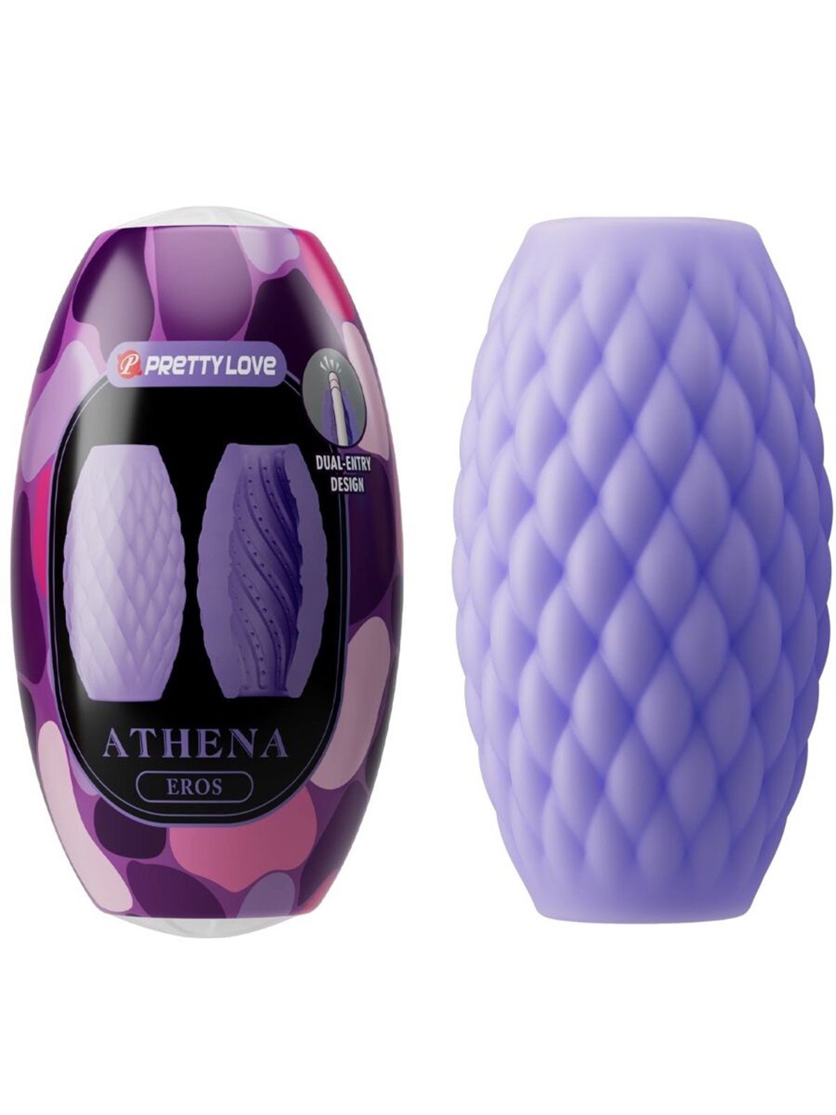 Pretty Love Athena Eros - Masturbatore Uomo in Silicone Viola