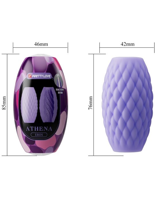 Pretty Love Athena Eros - Masturbatore Uomo in Silicone Viola