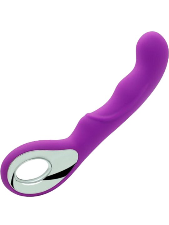 Armony Anna - Purple Silicone G-Spot Vibrator with Ring Handle