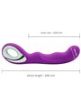 Armony Anna - Purple Silicone G-Spot Vibrator with Ring Handle